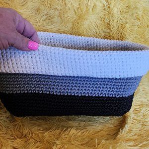 Cute Crocheted Basket